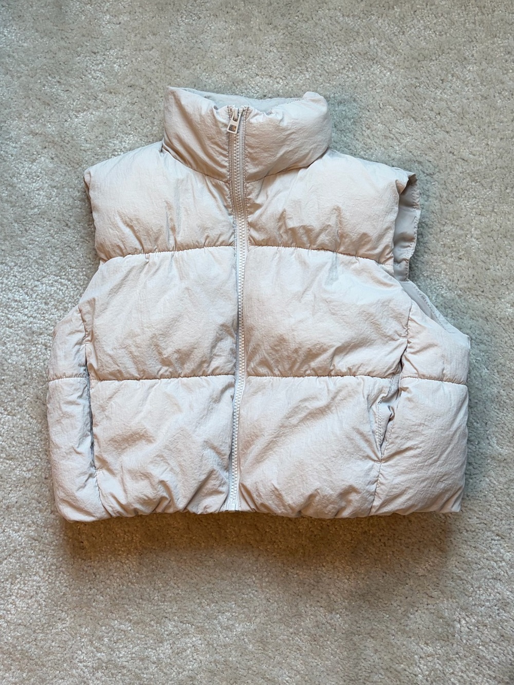 H&M Cropped Puffer Vest